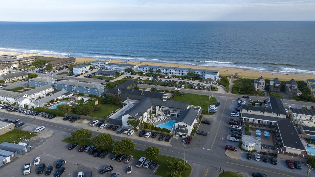 A Wave Inn Montauk aerial view
